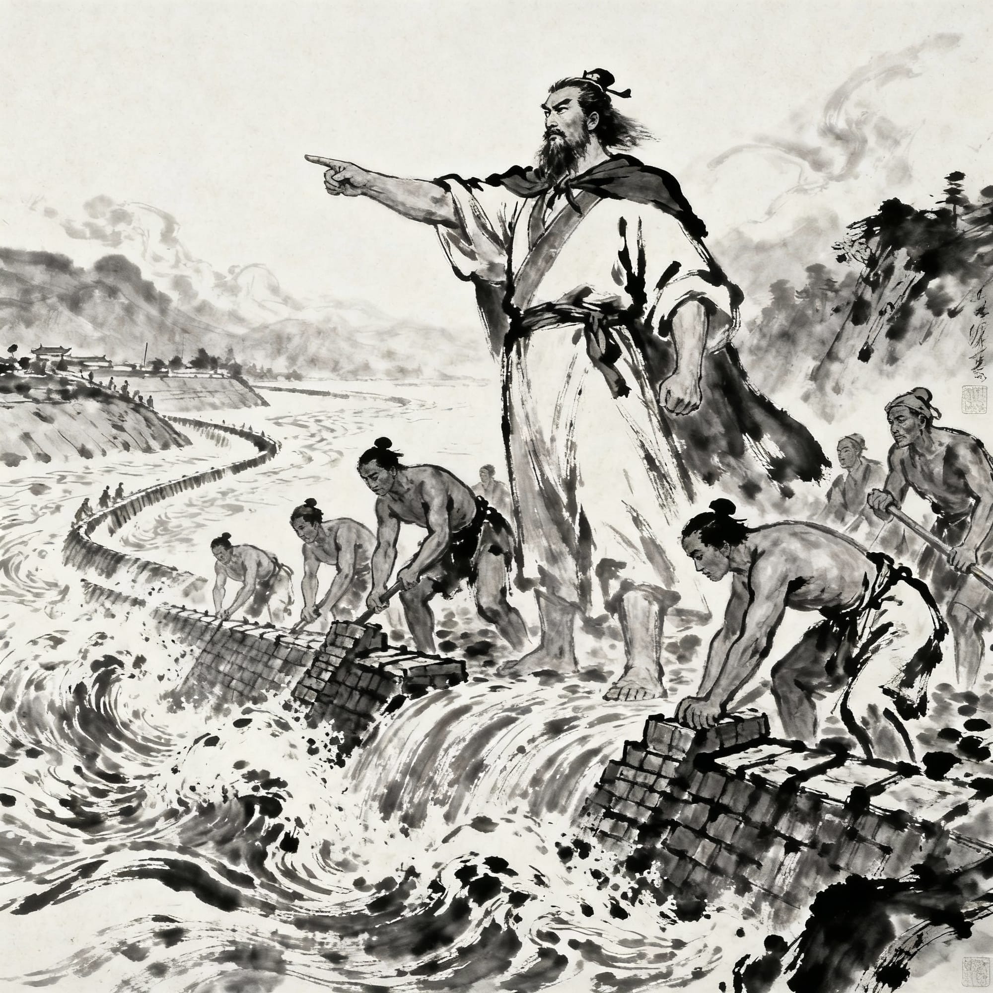 Yu the Great’s Flood‑Taming — The Art of Persistence When Facing Difficulties
