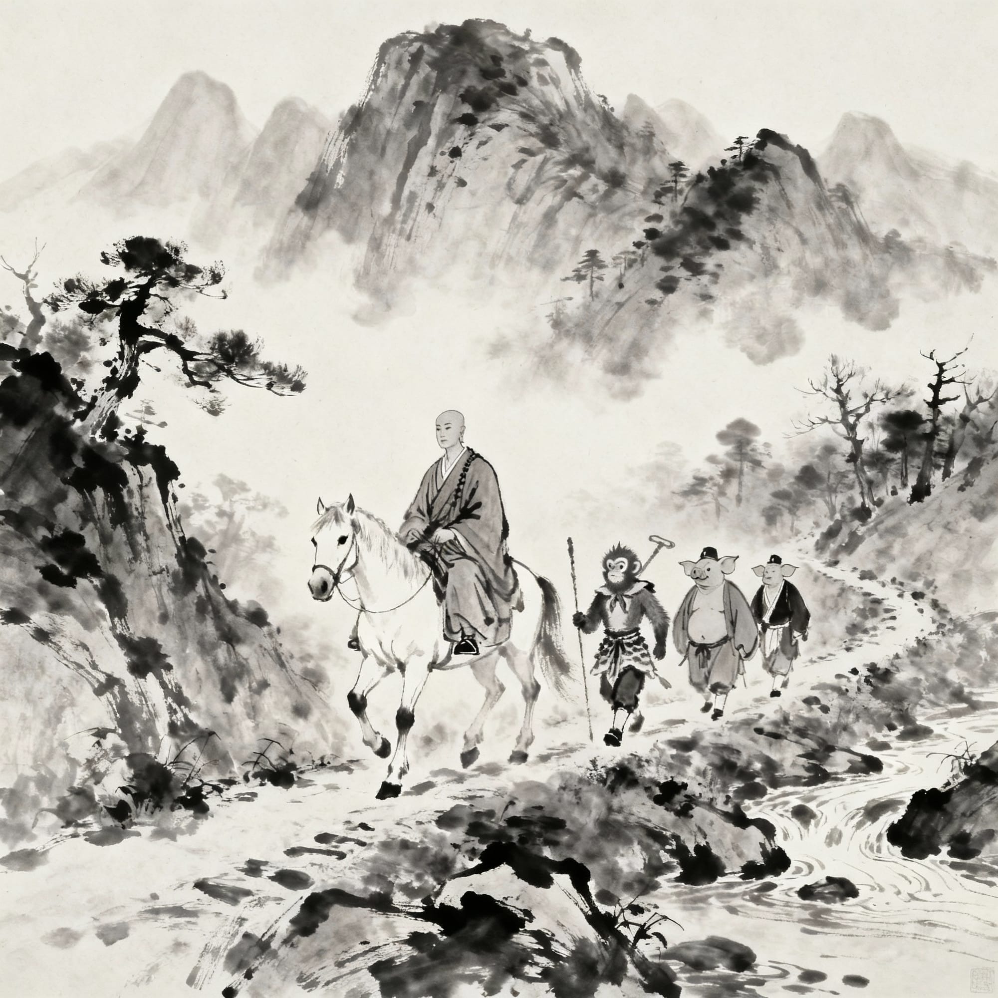 Tang Sanzang’s Westward Journey — Finding the Balance Between Support and Self‑Reliance