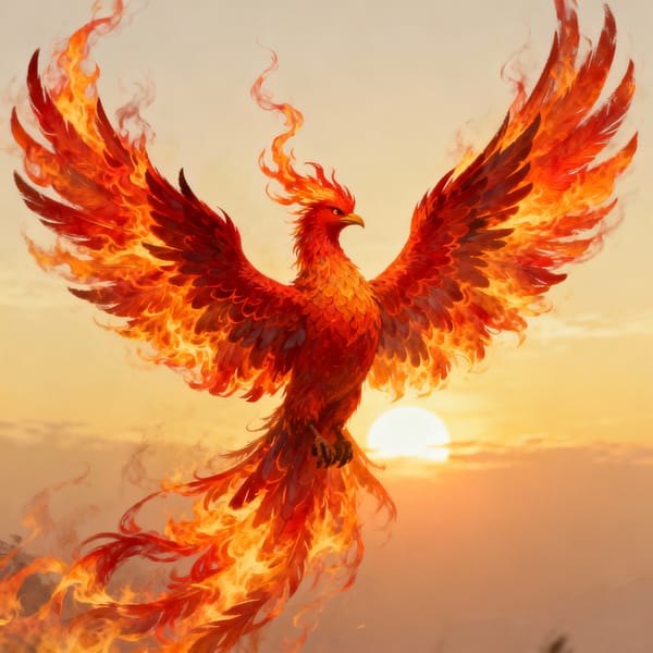 Vermilion Bird’s Fire — Ignite Your Inner Passion: Let the Flame Within Propel You Forward