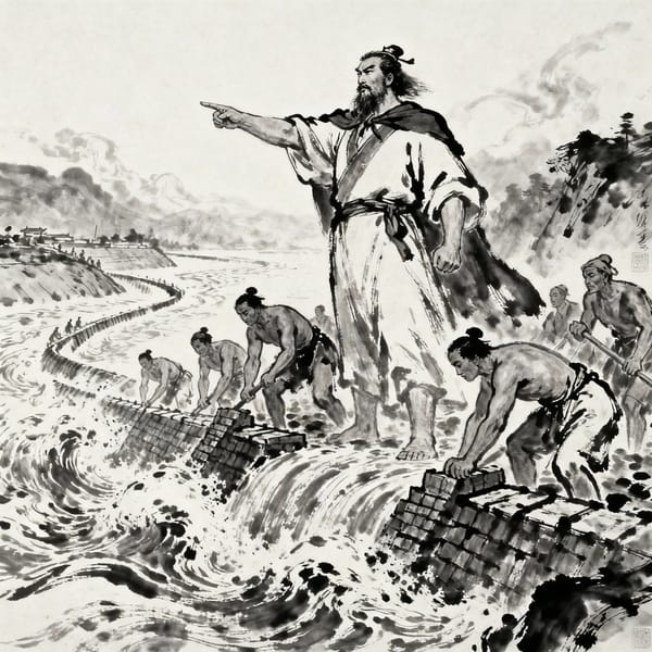 Yu the Great’s Flood‑Taming — The Art of Persistence When Facing Difficulties